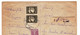 Delcampe - Lettre Recommandée 1938 Saratov Саратов Russie Russia Suisse Switzerland Basel Soviet Union CCCP - Covers & Documents