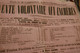 Affiche Placard 40 X 60 Env Vente Enchères Conqus Sur Orbiel 1881 Pièces De Terres De Vignes Villegly Aude - Affiches