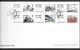 GB -  Post & GO Stamps (4)   2016 -  Transport    FDC Or  USED  "ON PIECE" - SEE NOTES  And Scans - 2011-2020 Decimal Issues