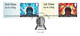 GB -  Post & GO Stamps (2)   2018-   Game Of Thrones   FDC Or  USED  "ON PIECE" - SEE NOTES  And Scans - 2011-2020 Decimal Issues