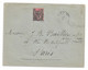 REUNION Env. Affr.n°39 Oblit. Ste-ANNE 1 DEC.95 Pour Paris,  TàD D'arrivée Au Verso - Lettres & Documents