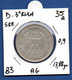 GERMANY - 5 Reichsmark 1935 A Circulated VF -  See Photos - SILVER - 5 Reichsmark