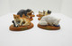 Lot De 6 Figurines Chats En Résine - Gatti