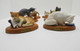 Lot De 6 Figurines Chats En Résine - Chats