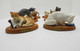 Lot De 6 Figurines Chats En Résine - Katzen
