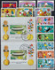 Delcampe - Football, Petit Lot De Timbres Et Blocs. 13 Scans - Usados