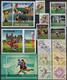 Delcampe - Football, Petit Lot De Timbres Et Blocs. 13 Scans - Usados