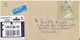GRANDE BRETAGNE 2011 - VIGNETTE GRANDE FORMAT A REINE ELISABETH II, VIGNETTE RECOMMANDEE POUR LA FRANCE, VOIR LES SCANS - Cartas & Documentos