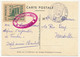 FRANCE => Vignette "Journée Du Timbre 1953 TOULON" Sur Carte Fédérale 12F + 3F D'Argenson - Toulon Mars 1953 - Philatelic Fairs