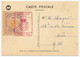 FRANCE => Vignette "Journée Du Timbre 1956 TOULON" Sur Carte Fédérale 12F + 3F François De Tassis - Toulon 1956 - Briefmarkenmessen