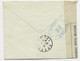 HELVETIA SUISSE  10CX2+5C LETTRE COVER GENEVE 1918 POUR FRANCE EPINAL VOSGES CENSURE CONTROLE 88 - Poststempel