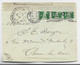 HELVETIA SUISSE 5CX3 LETTRE COVER GENEVE 1917 POUR FRANCE THONON LES BAINS HAUTE SAVOIE FRONTALIER + CENSURE 253 - Oblitérations