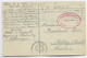 GERMANY KARTE ULM 1914 TO POLISY AUBE  FRANCE VIA SUISSE + GEPRUT KRIEGS - Postmarks
