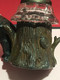 Ancien Encrier En Bronze (éléphant Et Son Arbre ) - Calamai