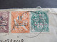 1923 Kolonie Marokko MiF 4 Marken Mit Aufdruck Protectorat Francais Stempel Fedhala Maroc Nach Stuttgart - Covers & Documents