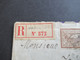Frankreich Allegorie 1916 Einschreiben / Reko Paris - Geneve (Schweiz) Mit Ank. Stempel - Covers & Documents