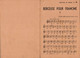 I0511 - Chantons En Chœur N° 70 - BERCEUSE POUR FRANCINE - Paroles Et Musique D'André LOSAY - Choral