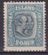 ISLANDE - 1913 - YVERT N°52 * MH FILIGRANE CROIX  - COTE = 185 EUR. - Ungebraucht