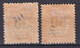 ISLANDE - 1925 - YVERT N° 113/114 * MH - COTE = 90 EUR. - Ungebraucht