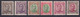 ISLANDE - 1920 - YVERT N° 86+89+91/94 * MH - COTE = 342 EUR - Nuovi