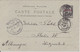PORT SAÏD (EGYPTE) - 1903 - CARTE ENTIER TYPE SAGE SURCHARGEE => BERLIN ! - Lettres & Documents