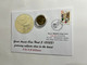 (1 M 12) Australia 2022 Letter R $ 1.00 Coin (Aussie) + Alphabet Letter R (2016) - Cover With Stamp & Coin - Dollar