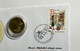 (1 M 12) Australia 2022 Letter R $ 1.00 Coin (Aussie) + Alphabet Letter R (2016) - Cover With Stamp & Coin - Dollar