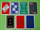 Lot 7 Cartes à Jouer - VALET De CŒUR - Dos Bleu Et Rouge - Pub L'UNION Reims, ABOISIF, GPA, M&M, ROCHEX - Vers 1990/2000 - 32 Cards