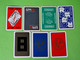 Lot 7 Cartes à Jouer - DAME De CŒUR - Dos Bleu,Rouge - Pub L'UNION Reims, ABOISIF, GPA, M&M, ROCHEX - Vers 1990/2000 - 32 Cartes