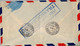 1956 COLOMBIA , SOBRE CERTIFICADO , CORREO AÉREO , BARRANQUILLA - HOLZMINDEN , TRANSATLANTIC AIR MAIL , TAQUILLA Nº 4 - Kolumbien