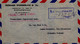 1955 COLOMBIA , SOBRE CERTIFICADO , CORREO AÉREO , BARRANQUILLA - HOLZMINDEN , TRANSATLANTIC AIR MAIL , TAQUILLA Nº 6 - Colombia