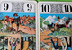 Lot 22 Cartes à Jouer - Atouts Du TAROT - Scène De Vie, Métier, Dance, Armée, Loisir, Enfant - Etat D'usage - Vers 1990 - Tarot