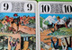 Lot 22 Cartes à Jouer - Atouts Du TAROT - Scène De Vie, Métier, Dance, Armée, Loisir, Enfant - Etat D'usage - Vers 1990 - Tarots