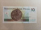 Billete De Polonia De 10 Zlotych, Año 1994, UNC - Pologne