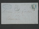 C FRANCE BELLE LETTRE SIGNEE VARIETé GROSSE LUNE ET PETITE !!!! 1871 PETIT BUREAU HAUBOURG +  +AFF. INTERESSANT++ - Unclassified