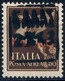 ZANTE AMMINISTRAZIONE GRECA 1943 FRANCOBOLLO TIPO 'IMPERIALE' POSTA AEREA C. 50 SOPRASTAMPATO 'ELLAS/2 X 43' SASSONE PA1 - Duitse Bez.: Zante