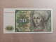 Billete De Alemania De 20 Mark, Año 1980, UNC - 20 Deutsche Mark