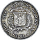 Monnaie, République Dominicaine, 1/2 Peso, 1986 - Dominicana