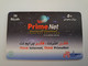 SAUDI ARABIA  CHIPCARD 50 RIYALS   PRIME NET /INTERNET  SAU-C-08    Fine USED **   ** 11861** - Saudi Arabia