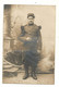 Cp , Carte Photo, Militaria, Militaire Du 68 E , écrite De : LE BLANC, 1915 - Personaggi