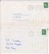 Lot De 4 Lettres 1972-1974 Avec Marques D'indexation De Tri Jaune 92 BOULOGNE BAGNEUX CLAMART SURESNES Sur Cheffer - Lettres & Documents