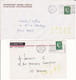 Lot De 4 Lettres 1972-1973 Avec Marques D'indexation De Tri Jaune 93 BOBIGNY LES PAVILLONS SOUS BOIS PANTIN Sur Cheffer - Covers & Documents
