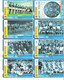 16 Card Full Set Chip Cards - Italy - 1579 - 1594 Golden - Soccer Fussball Italien Mannschaft Team Panini Fifa World Cup - Publieke Thema