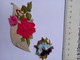 3 Decoupis -  Fleurs - Fleurs