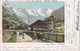 AK, Carte Postale, UPU, 1900 Frutigen. Die Tellenburg An Der Strasse Nach Kandersteg ( Tellenfeld ) - Frutigen