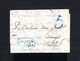 S5164-SPAIN-ESPAÑA-PRE-PHILATELIC LETTER LA CORUÑA To PUEBLA.1853.Carta PREFILATELICA.Lettre ESPAGNE - ...-1850 Prefilatelia