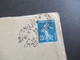 Säerin EF 1918 Zensurbeleg 1.WK Controle Postal Militaire Und Zensurstempel In Die Schweiz (Vevey)  Mit Ank. Stempel - Covers & Documents