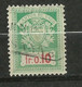 Suisse Canton   De Vaud       Fiscaux  0,10 Franc  Vert     Oblitéré      B/TB           Voir Scans  Soldé ! ! ! - Revenue Stamps