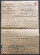 Indochine Fiscaux + Taxe De La Ville De Phnom Penh Sur Document Officiel 1949 - (B2529) - Lettres & Documents