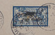 C  FRANCE  BELLE LETTRE  RARE 1927 SALON AVIATION MARSEILLE +SURCHARGE PA 2  SEUL +AFFRANCHISSEMENT INTERESSANT++ - 1927-1959 Lettres & Documents